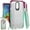 Hot Pink, variant on GSA Side Spine 2 Heavy Duty Soft Flexible Case for Lg Q7 Plus Q7 Black