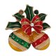 thumbnail image 1 of Luxury Exquisite Christmas Brooch Pin Snowman Santa Claus Boot Garland Jewelry Gift Christmas Decoration Brooches For Women Men, 1 of 5