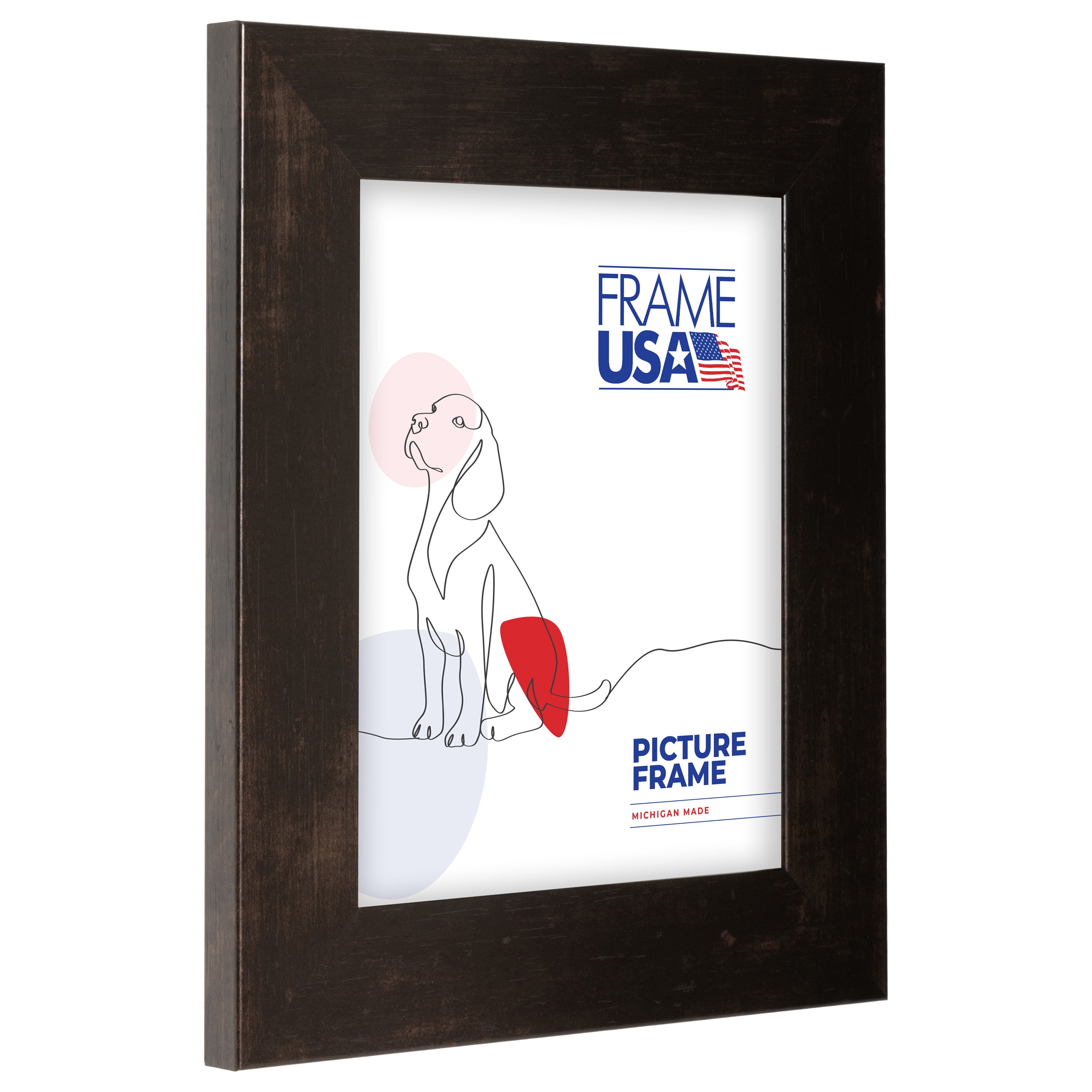 Café Wide Espresso 18x24 Inch Picture Frame