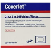 2" x 3" Fabric Adhesive Bandages, 50 Each