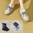 thumbnail image 6 of 4Pcs Pearls Bow Shoe Charms for Sneakers 2 Styles Shoe Lace Charms Elegant Pearl Buckle Bowknot Shoe Decoration Charms Beaded Chain for Wedding Gift, 6 of 6