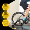 thumbnail image 3 of El entrenador de bicicleta de interior Saris Fluid2 se adapta a carreteras y montañas, 3 of 9