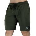thumbnail image 3 of Bermuda Wilson para Hombre, Deportiva Lisa de French Terry Verde Militar Talla EG, 3 of 4