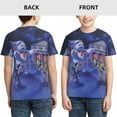 thumbnail image 3 of Ghostbusters Youth Unisex T-Shirt Crewneck Short Sleeve Double-Sided Print Tee Shirts Top For Boys Girls Kid Teen X-Large, 3 of 6