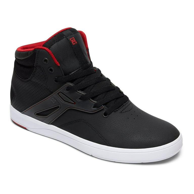 DC Frequency Hi Mens Shoes ADYS100410 BLR BLACK RED Size 8D