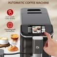 thumbnail image 5 of Riedhoff Automatic Espresso Machine 1350 W, 20 Bar, 53 oz Water Tank, with 750ml Milk Box, Black, 5 of 8