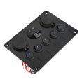 thumbnail image 4 of Panneau de Commutation à LED Étanche 12-24V avec Voltmètre Numérique Rétroéclairé, 4 of 8