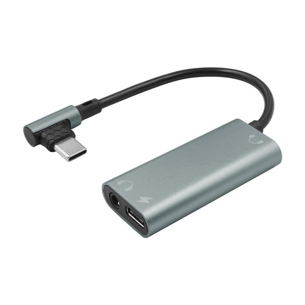 Adaptador Tipo C Auriculares De 3,5 Mm Carga Convertidor Tres En Uno Cable Adaptador De Auriculares Tipo C Methold EL011483-00