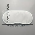 thumbnail image 5 of DABEI 1pc Double-sided Soft Smooth Eye Mask, Blackout Comfortable Blindfold, Suitable For Aviation Travel Rest, Nap, Yoga Meditation, 5 of 17