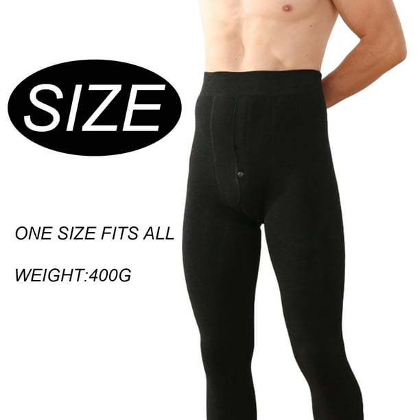 Pantalones de ropa interior termica para hombre Leggings termicos de parte inferior larga para hombres Walmart en linea