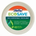 thumbnail image 1 of Hefty EcoSave® Dessert Paper Plates Compostable Disposable Plates, 1 of 5