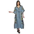 thumbnail image 3 of Moomaya Caftan pour Dames Tenue de Détente des Fêtes Robe Maxi Robes Africaines pour Femmes, 3 of 6