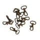 thumbnail image 5 of 30 Unids Metal D- Buckle \u0026 Langosta Swivel Snap Hooks Para KeyChain, 5 of 6