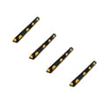 thumbnail image 1 of Pyle PCRSTP14 72" Voiture / Camion Véhicule Allée Parking Place Bloc de Pneu (4 Pack), 1 of 9