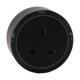 thumbnail image 4 of Adaptador de guía deslizante Sincero toma de corriente eléctrica extraíble 13 A negro 250 V, 4 of 10