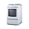 thumbnail image 3 of Summit 24 Inch Gas Range, 2.9 cu. ft. Oven, White - RG244WS, 3 of 11