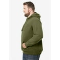 thumbnail image 3 of KingSize Men's Big & Tall Fleece Pullover Hoodie, 3 of 4