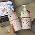 thumbnail image 4 of Botella con bomba Sanrio de dibujos animados, alta capacidad, My Melody, Hello Kitty, Gel de ducha para baño, recipiente desinfectante para manos, botella exprimible, 4 of 4