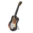 thumbnail image 3 of Creative Ukulele-Shaped Silent Wall Clock with Desktop Stand (Model 5681CC) - Accurate Battery-Operated Plastic Clock, Random Color & Pattern, Ideal Decor for Living Room, Bedroom, Dorm & Commercial, 3 of 7