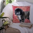 thumbnail image 3 of Love Design with Dog Fabric Decorative Pillow, 3 of 4