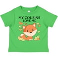thumbnail image 3 of Inktastic My Cousins Love Me- Little Fox Boys or Girls Toddler T-Shirt, 3 of 5