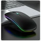 thumbnail image 3 of Ratón inalámbrico 2,4 G, recargable, 3 DPI, inteligente, pequeño, silencioso, de plástico, negro, con 2 modos, Bluetooth, para el hogar, 3 of 10