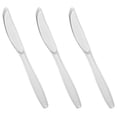 thumbnail image 3 of Smarty 7.5"Clear Plastic Disposable Dinner Knives 1000ct, 3 of 5