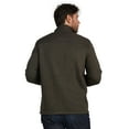 thumbnail image 5 of Free Country Men's Frore Sweater Knit Fleece Jacket Mushroom XL, 5 of 5