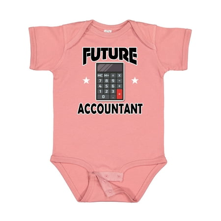 

Inktastic Accounting Future Accountant Baby Outfit Gift Baby Boy or Baby Girl Bodysuit
