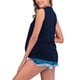 thumbnail image 5 of Mujer Maternidad Top Cuello Redondo Chaleco Sin Mangas Calor Bebé Pies Estampado Color Sólido Odeerbi  ODB123334, 5 of 6