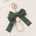 thumbnail image 3 of Qarigey LLavero nuevo gran Bowknot perla Metal llaves anillo accesorio colgante elegante sólido encontrar ganchos colgantes para almacenamiento Viajes, Equipaje y Accesorios Varios Tipo-04 Qarigey AP018166-04, 3 of 6