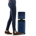 thumbnail image 7 of happimess Betty Retro Mini 3.2-Gallon Step-Open Trash Can, Denim Blue, HPM1012F, 7 of 7