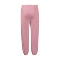 thumbnail image 5 of WTOBBY Men's Relaxed Fit Casual Sweatpants, Stretch Waistband with Drawstring for Sports and Everyday Wear, Comfortable and Easy Move, Soft Fleece Lining,Pink S, 5 of 8