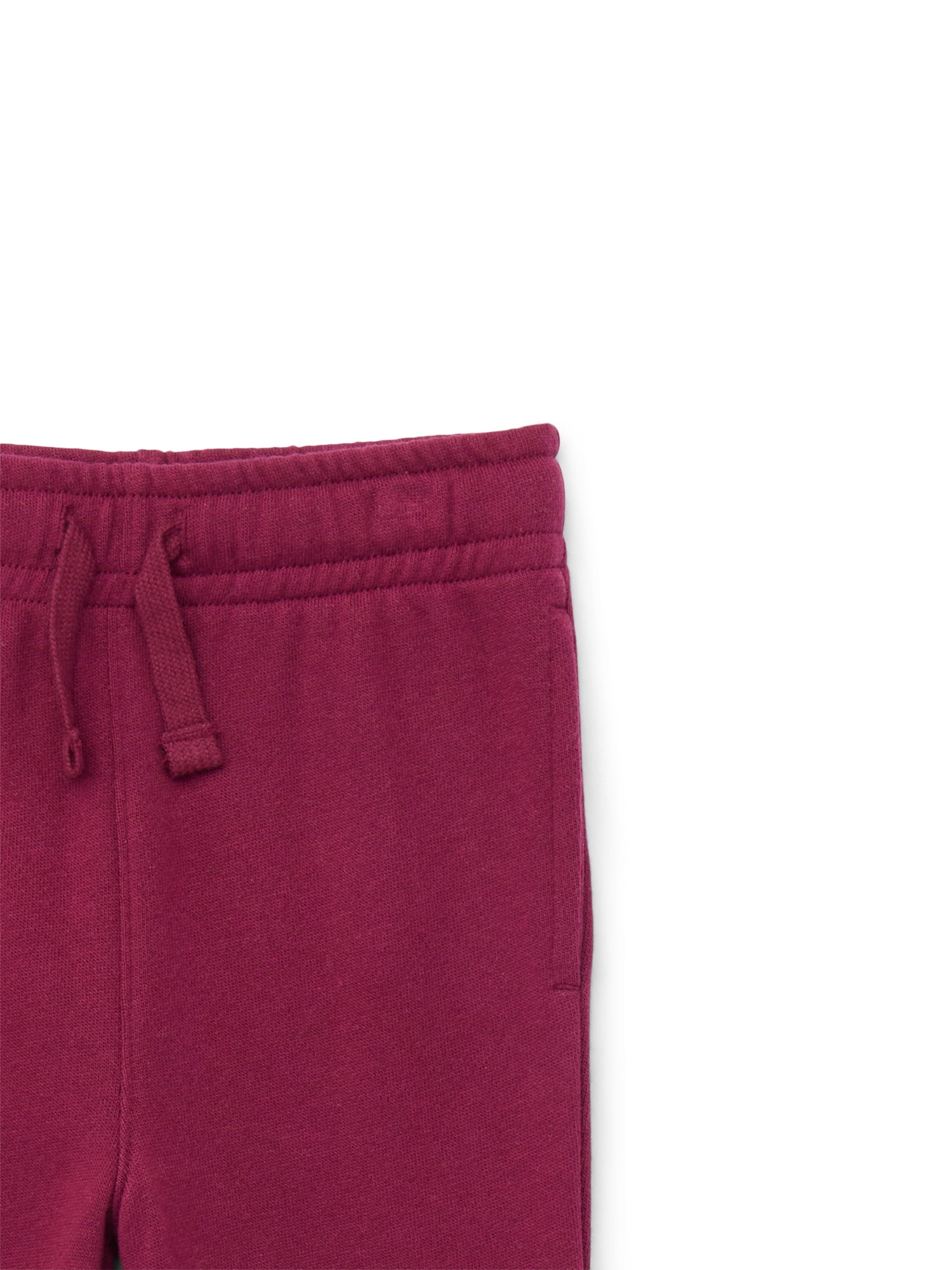 Wonder Nation Toddler Fleece Joggers, Sizes 12M-5T