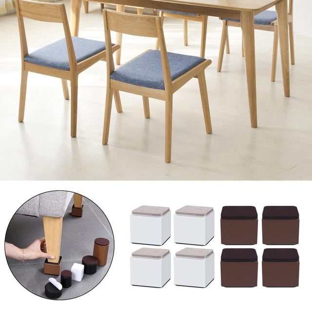 Elevadores de muebles perfecl 60x52 mm para pequeña sala sofá pies soporte