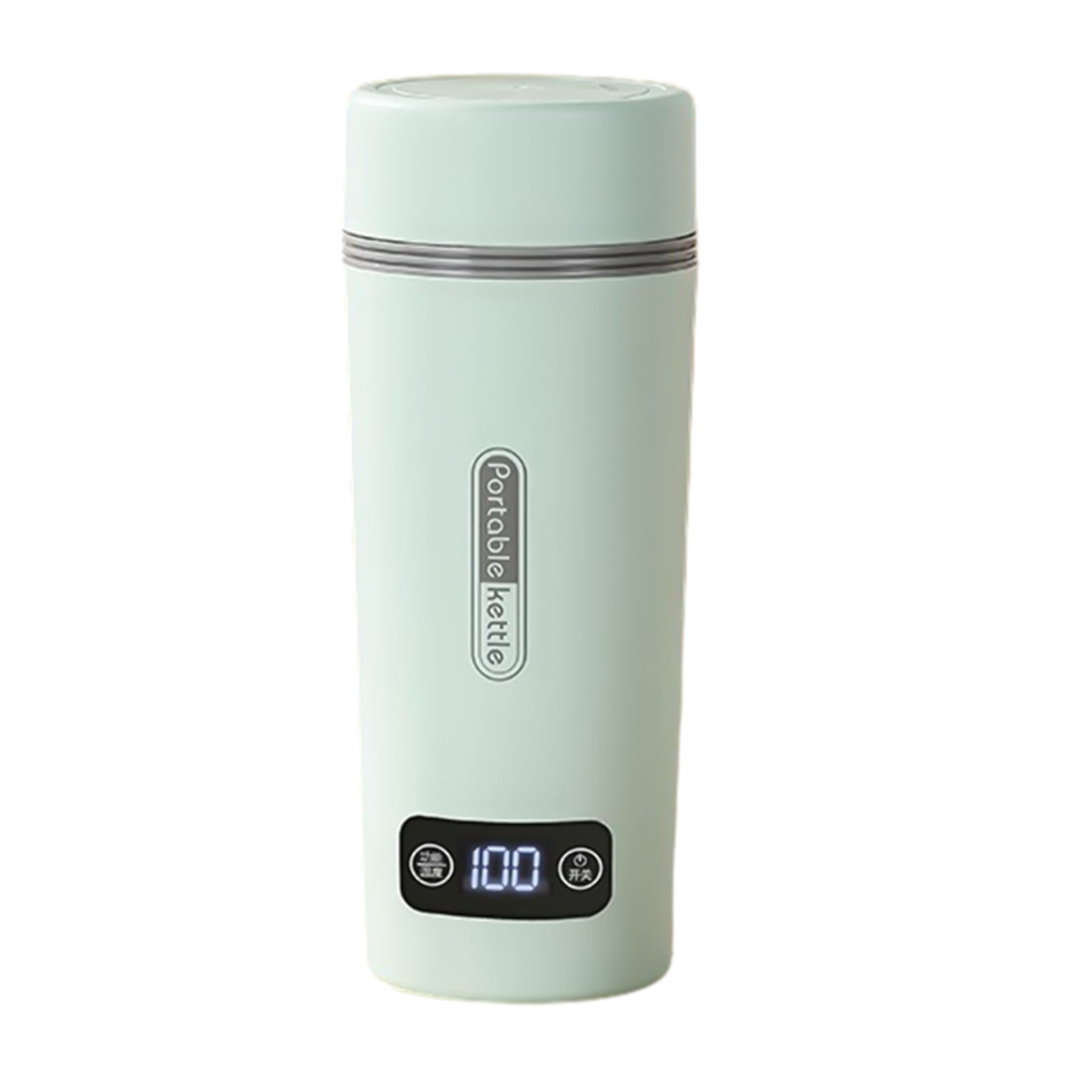 Travel Electric Kettle Portable Small Mini Tea Coffee Kettle Water Boiler, 350ml Water Heater With 4 Temperature Control,304 Stainless Steel