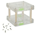 thumbnail image 4 of Acrylic  Castle, Acrylic  House With Weep Pipe Ventilation Net Humidifying Cotton Exquisite  For  Educational, 4 of 8