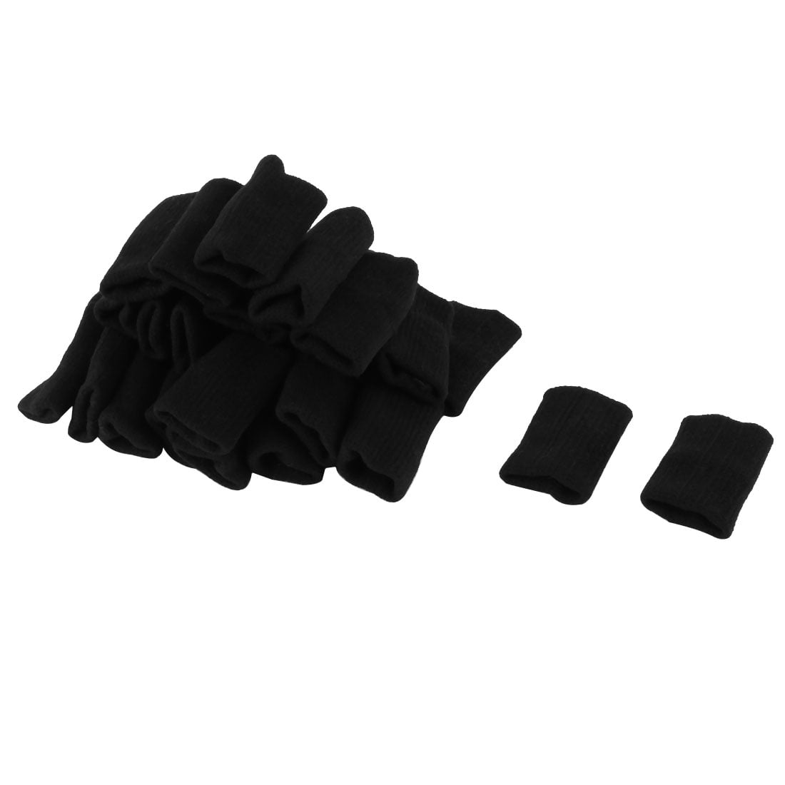 Sports Protective Fingerband Finger Protector Sleeve Cover Wrap Band Brace 10pcs