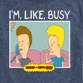 thumbnail image 3 of Beavis & Butthead - I'm Like Busy - Men's Short Sleeve Graphic T-Shirt, 3 of 5