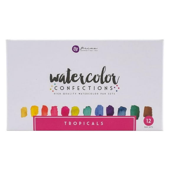 Prima Marketing Art Watercolor Confections: Tropicals
