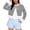 Blue, variant on MEICHEN Cardigan Sweaters for Women Fashion Cropped Cardigan Lightweight Fall Women Clothes Cotton Knit Button Open Front Sweater Blouses for Women