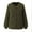 Army Green, variant on Jinhomg Women's Lightweight Quilted Jacket Warm Crew Neck Puffer Padded Outwear Winter Single Breasted Coat with Pockets Army Green L