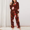 thumbnail image 2 of Daiia Fire Extinguisher for Women's Long-Sleeved Pajama Set – Soft & Comfortable Sleepwear Button-Up Pajamas Cozy Lounge Wear-XX-Large, 2 of 7