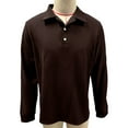 thumbnail image 3 of Men's Daily Loose Simple Lapel Button Long Sleeve Shirt &Christmas Tshirts, 3 of 4