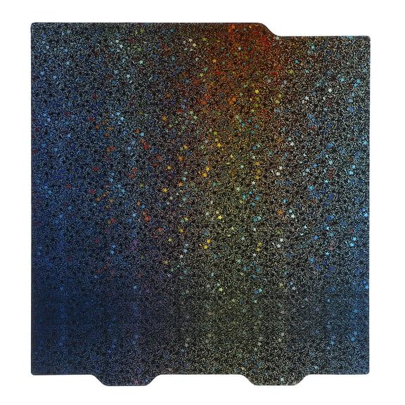 Uxcell PEI and PEY Build Plate 184x184mm, PEI and PEY Gold and PEY Starry Sky Sheet Spring Steel Build Plate for Bambu Lab P1P/P1S /X1/X1C/A1 3D Printer