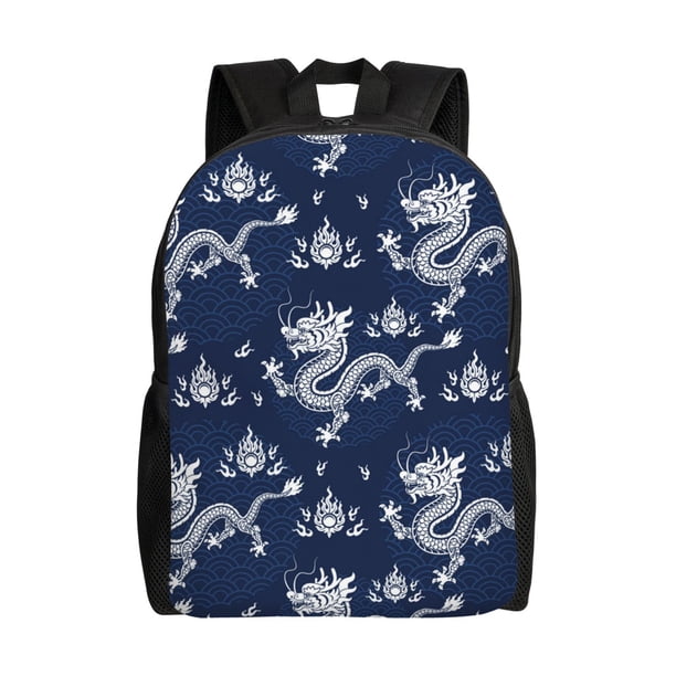 Disketp Dragon Mochila Unisex de Apertura Lateral Completa, Mochila para Laptop para Escuela, Trabajo y Viajes