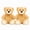 B-brown, variant on Tezituor 2 Pack Teddy Bear Stuffed Animal 18" Stuffed Teddy Bear Plush Toy