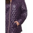 thumbnail image 3 of White Mark Manteau Matelassé pour Femmes, 3 of 5