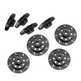 thumbnail image 3 of Juego de discos de freno RC para Axial RB Ryft, juego de 4 discos de freno RC de aluminio RC, pinza de freno de disco de coche R adaptada para la perfección, 3 of 14
