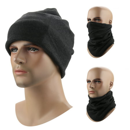 Windproof Warm Neck Hat Hiking Hunting Climbing Women Men Soft Neck Gaiter Face Mask Outdoor Sports Headgear Balaclava